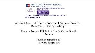 Emerging Issues in U.S. Federal Law for Carbon Dioxide Removal