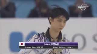 Yuzuru Hanyu - LP GPF 2014 - Germany Commentary (English Sub)