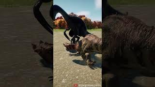 SOUNDS FRIGHTENING WHEN ITS SHARP BLADES PIERCE THE SKULL! - Jurassic World Evolution 2 #Shorts