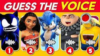 Guess The Minion and Sonic the Hedgehog 3 Characters By Their Voice| Ultra Minion 4 Sonic 3 Quiz