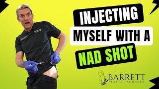 Injection Myself With A NAD Shot: A Natrium Dihydrogen Oxide