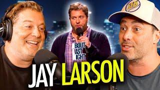 Jay Larson talks camping, jobs he thought he'd be doing & his new special, Here We Go Again!