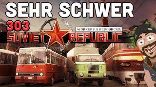 Workers & Resources: Soviet Republic [S6|303] Let's Play deutsch german gameplay