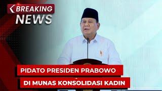 BREAKING NEWS - Presiden Prabowo Hadiri Pengukuhan Ketum Anindya Bakrie & Dewan Pertimbangan Kadin