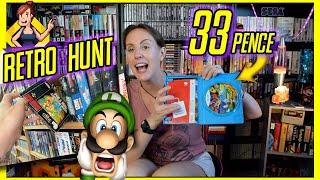 33p PER GAME and a Retro Game Hunt in Button Bashers retro game store!