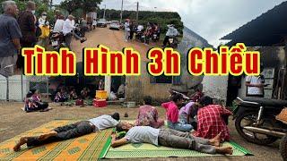 3h Chiều 2/11, Tình Hình Trước Cổng Công Ty Phát Tâm Thiên ĐT và Hỗ Trợ Nơi Ở Cho Cô Bác Ở Xa