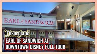 FULL TOUR Earl of Sandwich Returns to Disneyland Resort