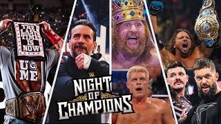 WWE Night of Champions 19 June 2025 Highlights - WWE Night of Champions 19/6/2025 Highlights WWE2K24