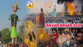 RAVAN DAHAN 2024 * Too Much Fun * W/ Friends || Dussehra Vlog