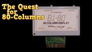 The Quest for 80 Columns on the Commodore 64