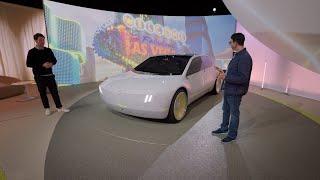 Automotive News Video: BMW i Vision Dee Concept with E Ink technology walk-around