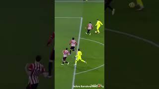 Old Barcelona MNS vs new barcelona 🫀️#barcelona # shorts #trending  #youtubeshorts