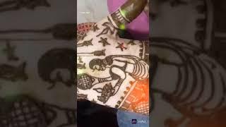 Writing drawing aur mehndi