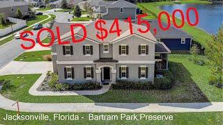 Jacksonville Florida Home For Sale at Bartram Park Preserve [SOLD $415,000]