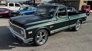 Test Drive 1972 Chevrolet C-10 SWB SOLD FAST $31,900 Maple Motors #2826