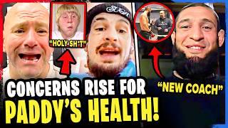 MMA Community CONCERNED with Paddy Pimblett HEALTH! Khamzat CHANGES coach before UFC 308! Dana White