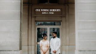 CIVIL WEDDING HIGHLIGHTS | SUPUN & CÉCILE  | WHITE DREAM | 2024