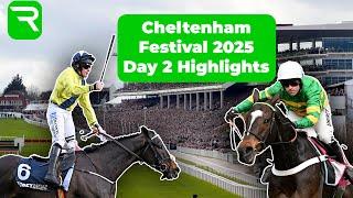 Cheltenham Festival - Day 2 Highlights: The Lion roars & poignant double in memory of O'Sullivan