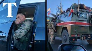 Hundreds of Russian troops flee Syria