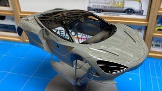 Building a Alpha Model Mclaren 720S Part 1 Paint & Bodywork