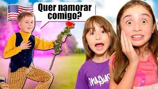 PEDIRAM MINHA FILHA EM NAMORO no PRIMEIRO VALENTINE'S DAY nos ESTADOS UNIDOS? Pai Também Vloga