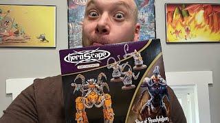 Unboxing Heroscape Age of Annihilation: Iron Lich Viscerot and Necrotech Wraithriders (Pre-painted)