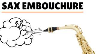 How To Blow Your Sax (Embouchure). Beginner Saxophone Lesson [#3]