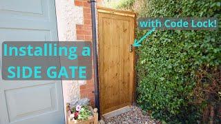 How to make a cheap Side Gate look GREAT!