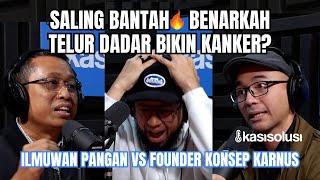 TERNYATA TELUR DADAR BIKIN KANKER & DIABETES⁉️DEBAT ILMUWAN PANGAN FELIX VS FOUNDER KONSEP KARNUS