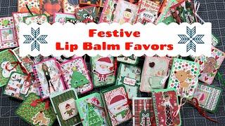 Craft Fair Idea #8: FESTIVE LIP BALM FAVORS ️ 2019