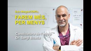Presentació Candidatura Equip Sergi Boada | 15 de octubre – Col·legi Oficial de Metges de Tarragona