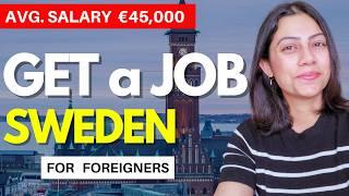 SWEDEN's HIGHEST PAYING JOBS | Sweden hiring foreigners with visa