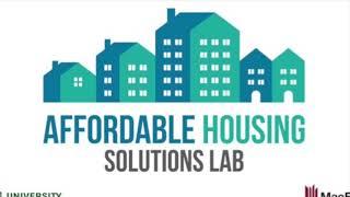 Affordable Housing Solutions Lab: Procurement Innovations