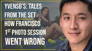 How Francisco Hernandez First Photo Shoot went wrong || Tales from the Set with YvensB