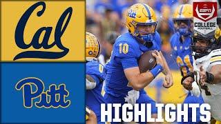 California Golden Bears vs. Pittsburgh Panthers | Full Game Highlights | ESPN College Football