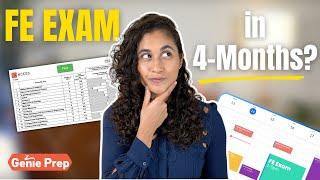 4-Month FE Exam Study Plan: How to Pass the FE Exam!