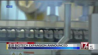 Amgen announces $1 billion expansion in Holly Springs