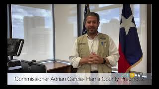 Harris County Precinct 2 Commissioner Adrian Garcia