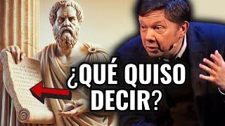 Lo Que SOCRATES Nos Advirtió Siglos Atrás | Eckhart Tolle Explica el Mensaje