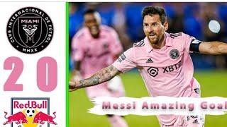 || NY Red Bulls Vs Inter Miami ||  Messi Amazing Goal || YB Presents ||