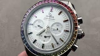 Omega Speedmaster Professional Moonwatch Rainbow Sapphire 310.55.42.50.52.002 Watch Review