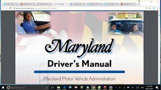 [Cuộc sống Mỹ tại DMV] Hướng dẫn học thi lý thuyết bằng lái xe online ở Mỹ - Bang Maryland |Tập 1