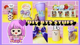 7 Amazing BTS DIY STUFF from recycled materials/ ARMY MayC/ Philippines