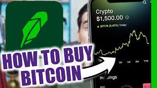 How to Buy Bitcoin on Robinhood | Simple Tutorial