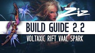 Path of Exile 2.2 Voltaxic Vaal Spark Build Guide - Fast & Safe Map Clearer