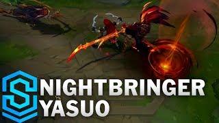 Nightbringer Yasuo Skin Spotlight - League of Legends