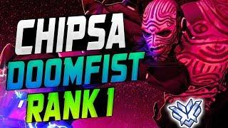 CHIPSA BEST DOOMFIST IN THE WORLD? [ OVERWATCH SEASON 8 TOP 500 ]