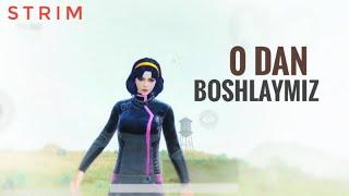 NO'LDAN BOSHLAYMIZ ! STRIM POCO X3 PRO | PUBG MOBILE