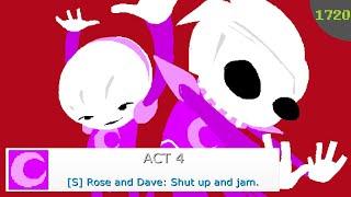 HS Archived - A4 / 1720 - [S] Rose and Dave: Shut up and jam.