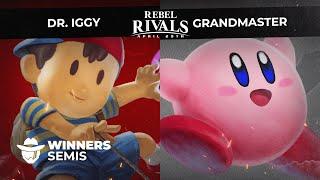 Dr.Iggy (Ness) vs Grandmaster (Kirby) | Winners Semis | Rebel Rivals 3 | 4/29/23